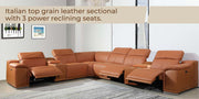 9762 - Power Reclining Sectional - R&R Furniture Gallery (Fountain Valley, CA)