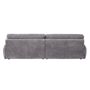 Cadenza - Sofa - Gray Corduroy - R&R Furniture Gallery (Fountain Valley, CA)
