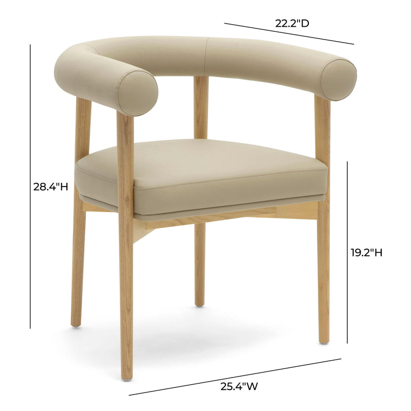 Spara - Faux Leather Dining Chair - R&R Furniture Gallery (Fountain Valley, CA)