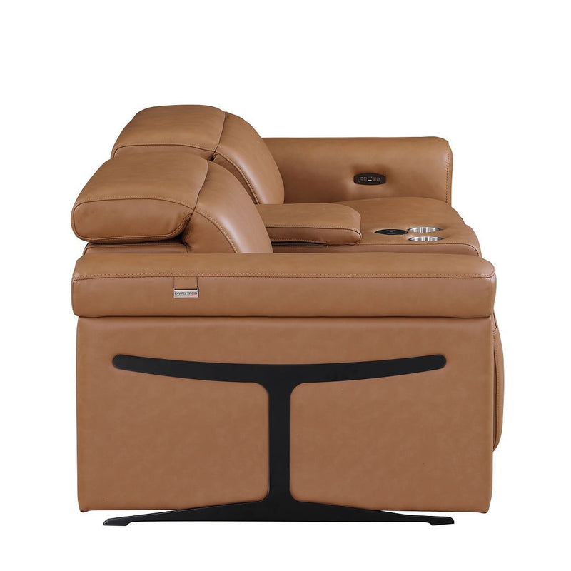 1126 - 3-Piece Modular Power Reclining Loveseat In With 2 Power Recliners & Power Headrests