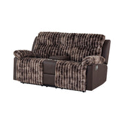Bruni - Console Reclining Loveseat With Manual Recline - R&R Furniture Gallery (Fountain Valley, CA)