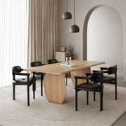 Prado - Modern White Oak Dining Table — view 5