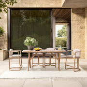 Dawson - Outdoor Counter Table - Butterscotch - R&R Furniture Gallery (Fountain Valley, CA)