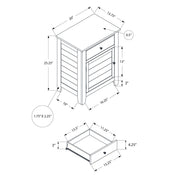 Accent Nightstand, Storage Drawer, Transitional - R&R Furniture Gallery (Fountain Valley, CA)