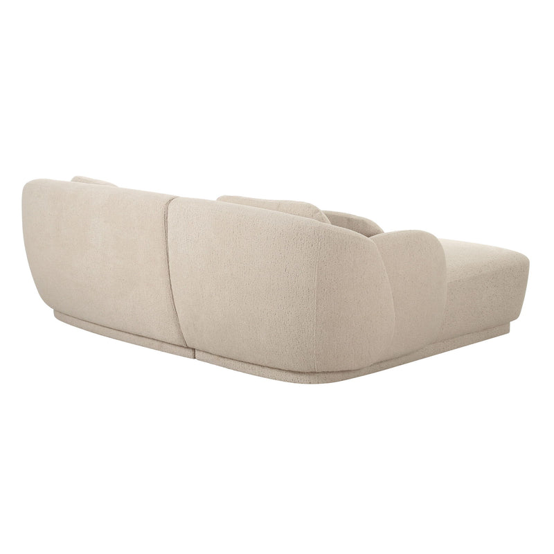 Misty - Boucle Sectional - R&R Furniture Gallery (Fountain Valley, CA)