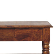 Turned Legs Drawer Table - R&R Furniture Gallery (Fountain Valley, CA)
