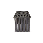 Gloaming - Outdoor Bench With Slat Design And Triangular Base - R&R Furniture Gallery (Fountain Valley, CA)