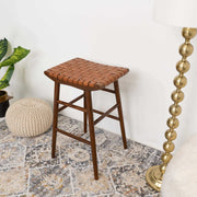Maya - Stool - Rustic / Tan - R&R Furniture Gallery (Fountain Valley, CA)