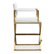 Director - Steel Counter Stool - R&R Furniture Gallery (Fountain Valley, CA)