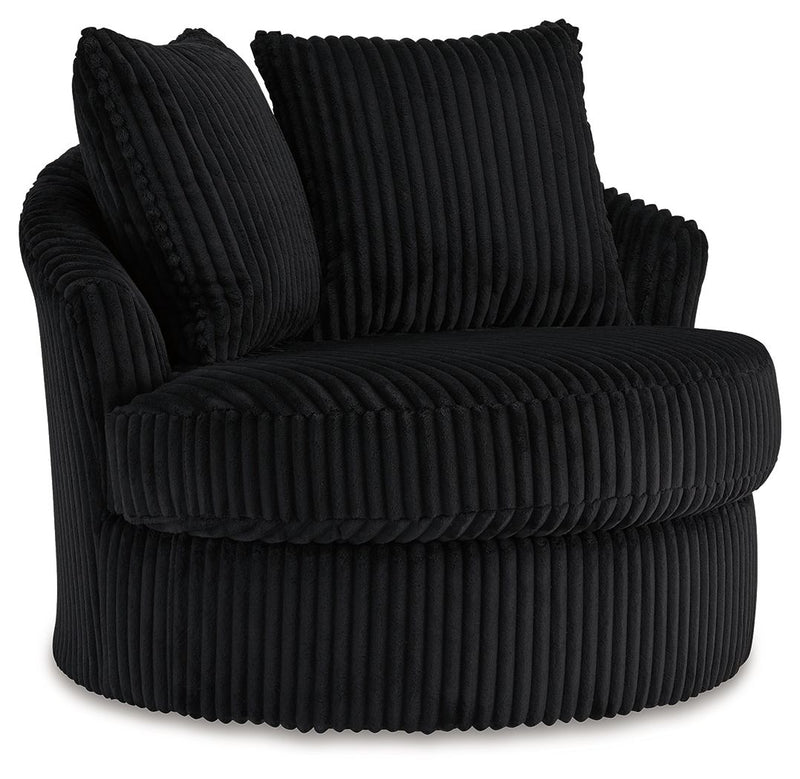 Gramwell - Swivel Chair - R&R Furniture Gallery (Fountain Valley, CA)