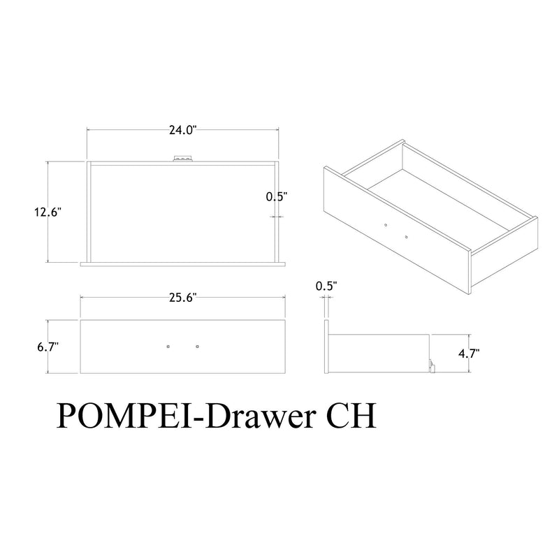 Shaker - Crocodile Metallic Dresser - R&R Furniture Gallery (Fountain Valley, CA)