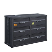 Cargo - Dresser - Gunmetal - R&R Furniture Gallery (Fountain Valley, CA)