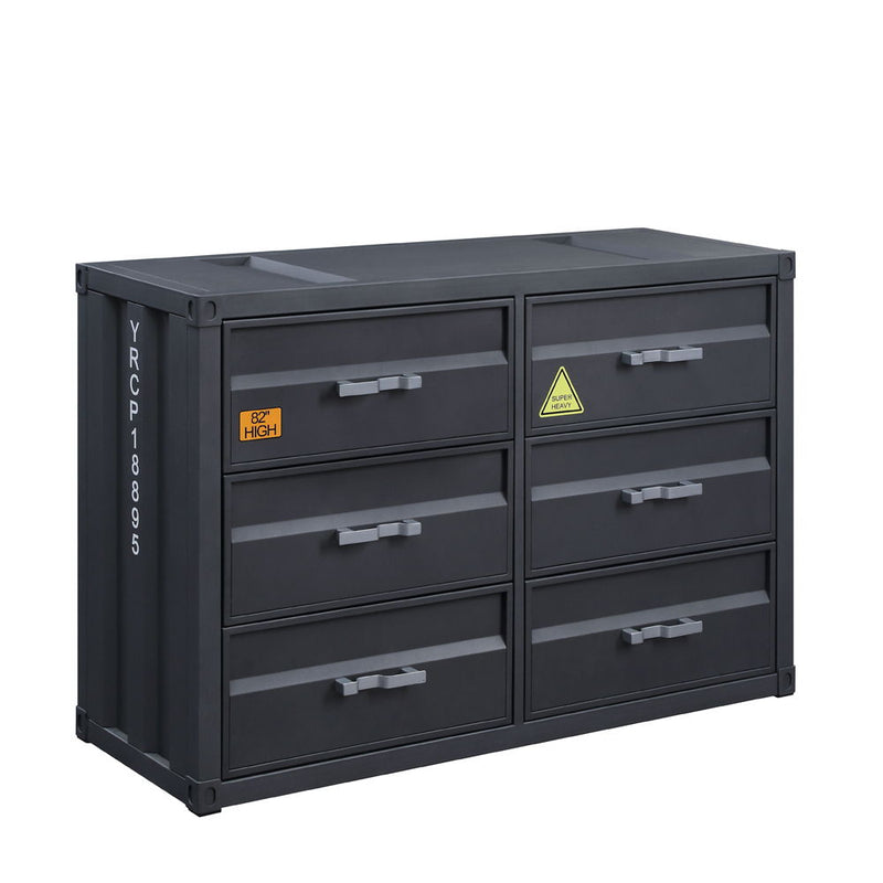 Cargo - Dresser - Gunmetal - R&R Furniture Gallery (Fountain Valley, CA)