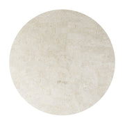 Adalynn - Round Dining Table With Marble Top - White & Weathered Gray Oak - R&R Furniture Gallery (Fountain Valley, CA)
