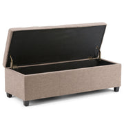 Avalon - Multifunctional Storage Ottoman Bench - R&R Furniture Gallery (Fountain Valley, CA)