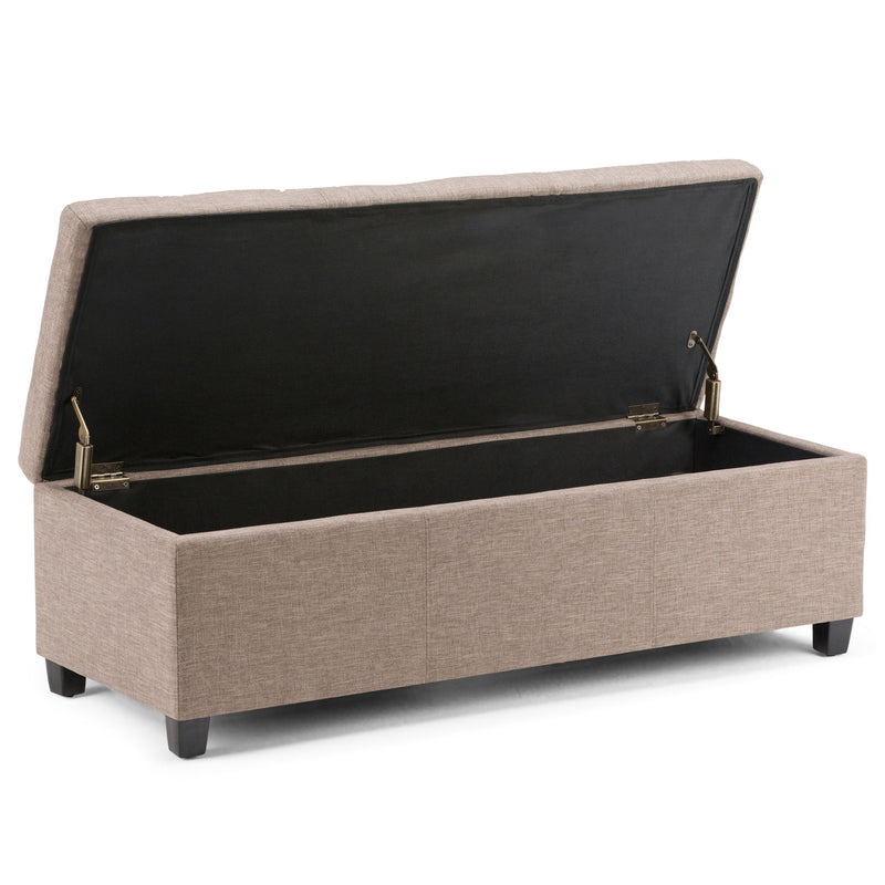Avalon - Multifunctional Storage Ottoman Bench - R&R Furniture Gallery (Fountain Valley, CA)