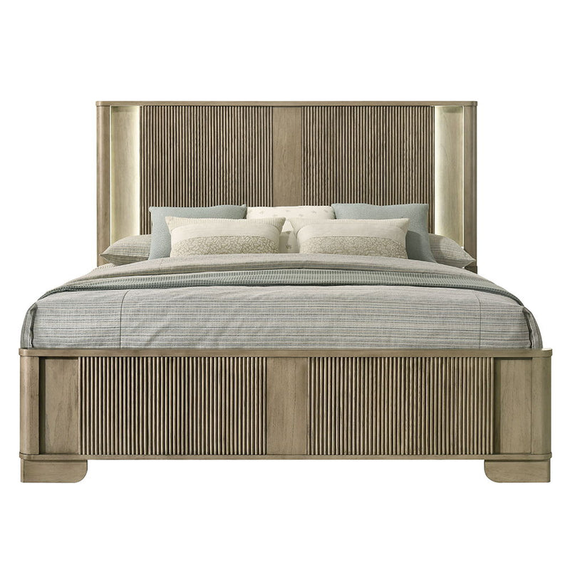 Lakkari - Bed With LED - R&R Furniture Gallery (Fountain Valley, CA)