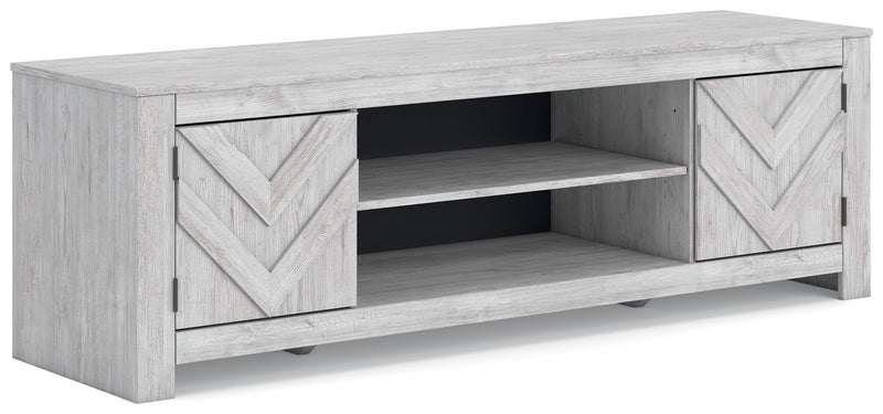 Cayboni - LG TV Stand With Fireplace Option - R&R Furniture Gallery (Fountain Valley, CA)