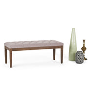 Waverly - Upholstered Tufted Ottoman Bench - R&R Furniture Gallery (Fountain Valley, CA)