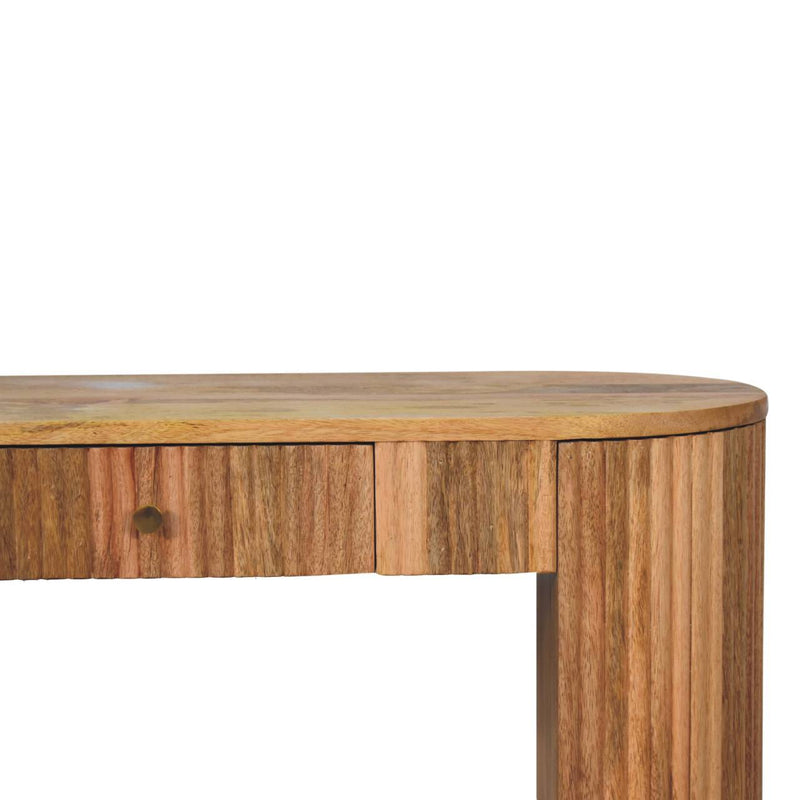 Soba - Straight Console Table - Oak - R&R Furniture Gallery (Fountain Valley, CA)
