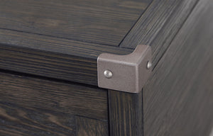 Todoe - Lift Top Cocktail Table - Dark Gray - R&R Furniture Gallery (Fountain Valley, CA)