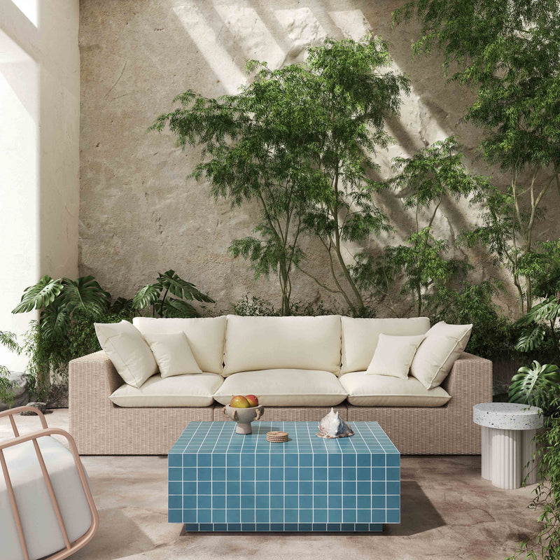 Mixie - Tile Indoor / Outdoor Coffee Table - R&R Furniture Gallery (Fountain Valley, CA)