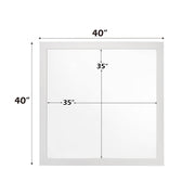 Casilda - Mirror - White - R&R Furniture Gallery (Fountain Valley, CA)
