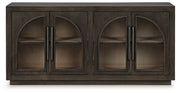 Dreley - Accent Cabinet - Grayish Brown - R&R Furniture Gallery (Fountain Valley, CA)