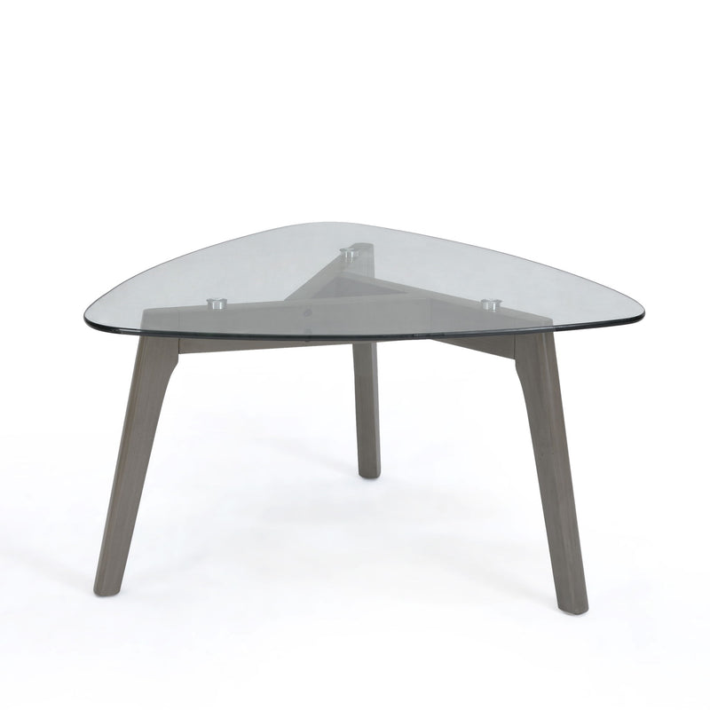 Modern Noble House coffee table with wood construction and compact design, featuring a sleek, minimalist style for living rooms.