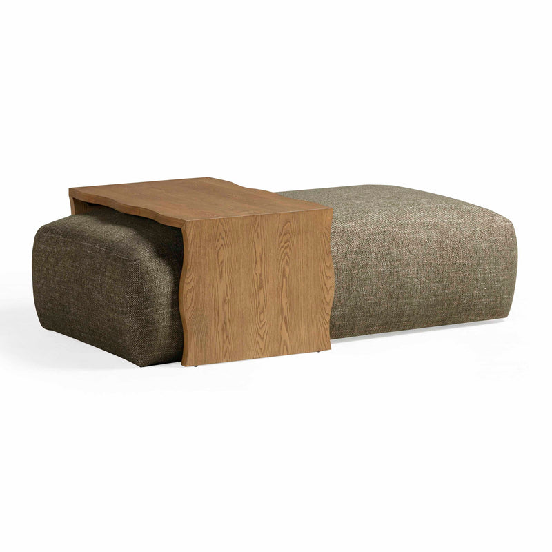 Spencer - Ottoman With Bridge Table - R&R Furniture Gallery (Fountain Valley, CA)