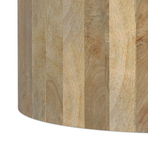 Millbury - Drum Coffee Table - Natural - R&R Furniture Gallery (Fountain Valley, CA)