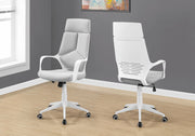 Office Swivel Chair, Adjustable Height, Ergonomic, Armrests, Contemporary & Modern - R&R Furniture Gallery (Fountain Valley, CA)