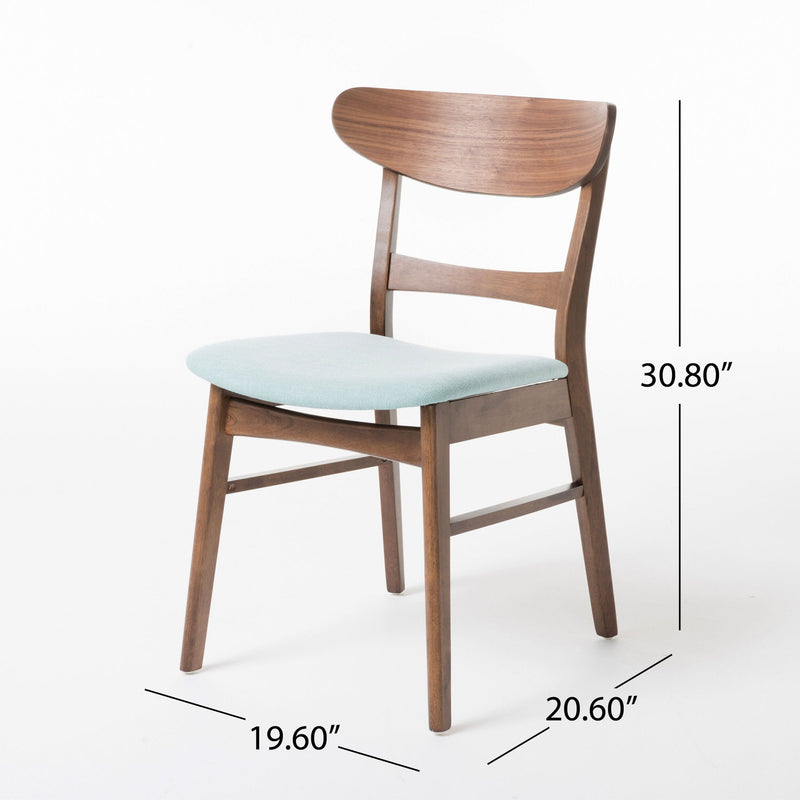 5 Piece Dining Set, 1 Table And 4 Upholstered Chairs