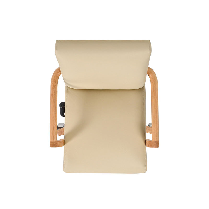 Dumont - Modern Farmhouse High Back Executive Home Office Chair - Neutral Cream Beige / Natural - R&R Furniture Gallery (Fountain Valley, CA)