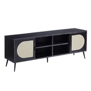 Colson - TV Stand - Black - R&R Furniture Gallery (Fountain Valley, CA)