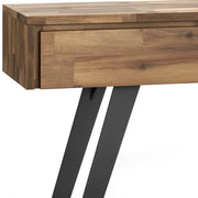 Lowry - Handcrafted Console Sofa Table - R&R Furniture Gallery (Fountain Valley, CA)
