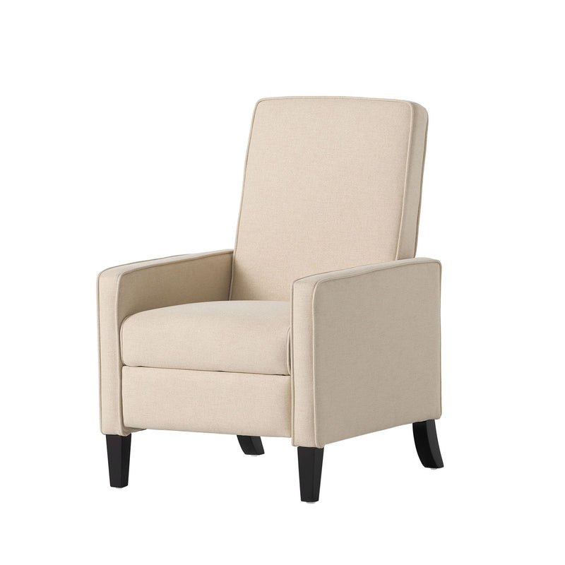 Minimalist Design Fabric Push Back Chair - R&R Furniture Gallery (Fountain Valley, CA)