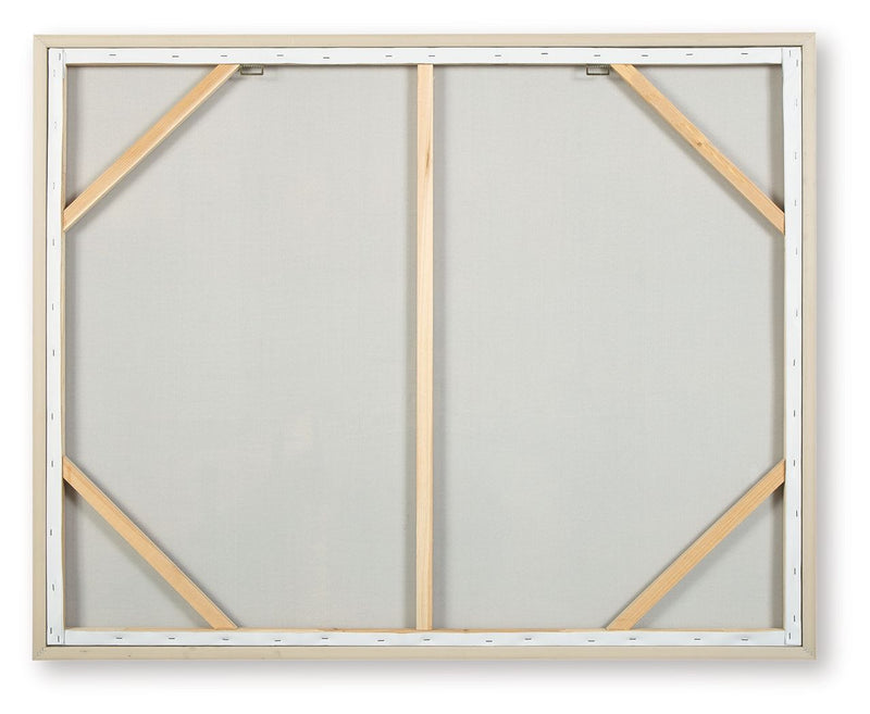 Worthney - Wall Art - Blue / White / Brown - R&R Furniture Gallery (Fountain Valley, CA)