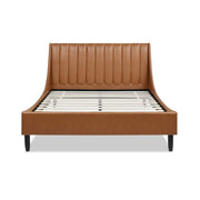 Aspen - Vertical Tufted Modern Headboard Platform Bed Set - R&R Furniture Gallery (Fountain Valley, CA)