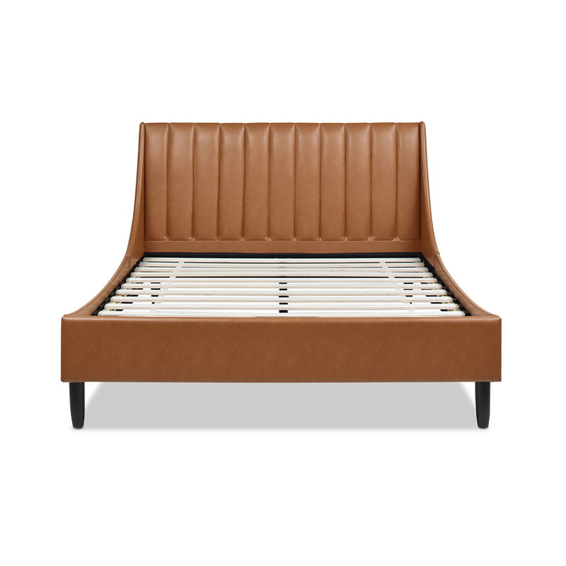 Aspen - Vertical Tufted Modern Headboard Platform Bed Set - R&R Furniture Gallery (Fountain Valley, CA)