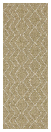 Earth - 5'3" X 7'3" Indoor, Outdoor Area Rug - Jute / White - R&R Furniture Gallery (Fountain Valley, CA)