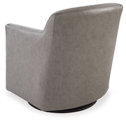 Bradney - Swivel Accent Chair - R&R Furniture Gallery (Fountain Valley, CA)