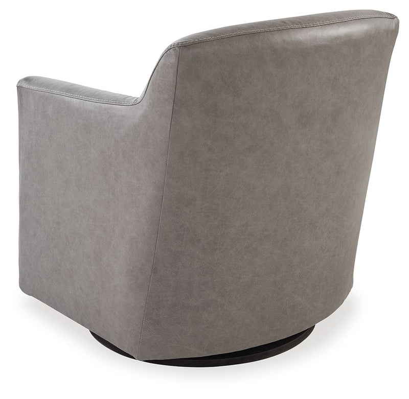 Bradney - Swivel Accent Chair - R&R Furniture Gallery (Fountain Valley, CA)