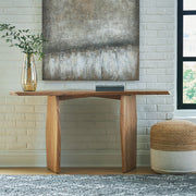 Holward - Console Sofa Table - Natural - R&R Furniture Gallery (Fountain Valley, CA)