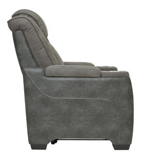Next-Gen Durapella - Pwr Recliner/Adj Headrest - R&R Furniture Gallery (Fountain Valley, CA)