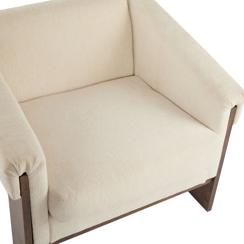 Sierra - Vintage Modern Accent Chair With Deep Cushions And Wide Armrests - R&R Furniture Gallery (Fountain Valley, CA)