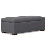 Gabbie - Coffee Table Upholstered Storage Ottoman - R&R Furniture Gallery (Fountain Valley, CA)