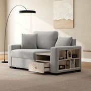 Modular Sofa Couch With Storage Armrest And Center Console - R&R Furniture Gallery (Fountain Valley, CA)