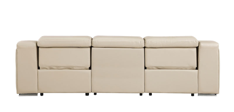 1116 - 3-Piece Modular Power Reclining Sofa In With 2 Power Recliners & Power Headrests