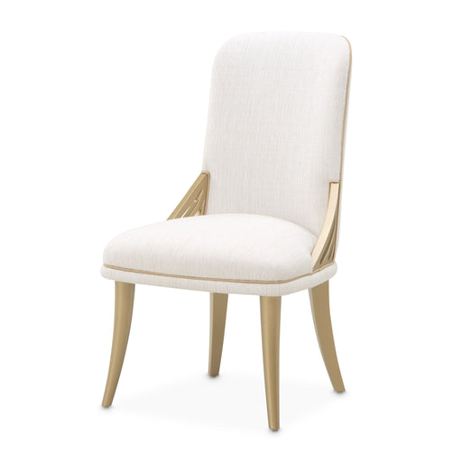 La Terrazza - Dining Side Chair (Set of 2) - Creamy Pearl - R&R Furniture Gallery (Fountain Valley, CA)